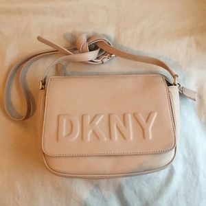 DKNY nude color purse